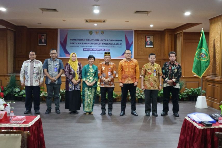 Pj Bupati PPU Dorong Sinergi OPD untuk Wujudkan Sekolah Laboratorium Pancasila