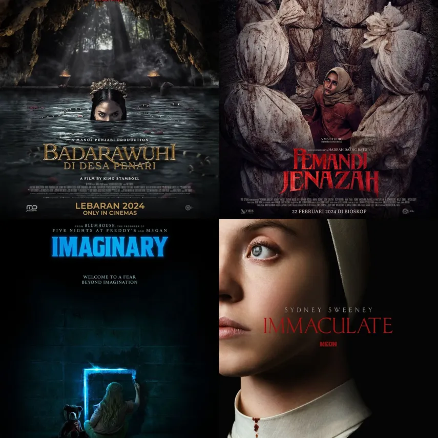 Rekomendasi 10 Film Horor 2024 di Bioskop yang Wajib Ditonton: Ada Pemandi Jenazah hingga Badarawuhi di Desa Penari