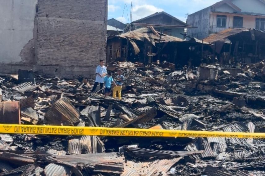 Insiden Kebakaran Jalan Dr Sutomo, Cerita Mukhtar Rumah Terbakar Dua Kali Dilahap Si Jago Merah