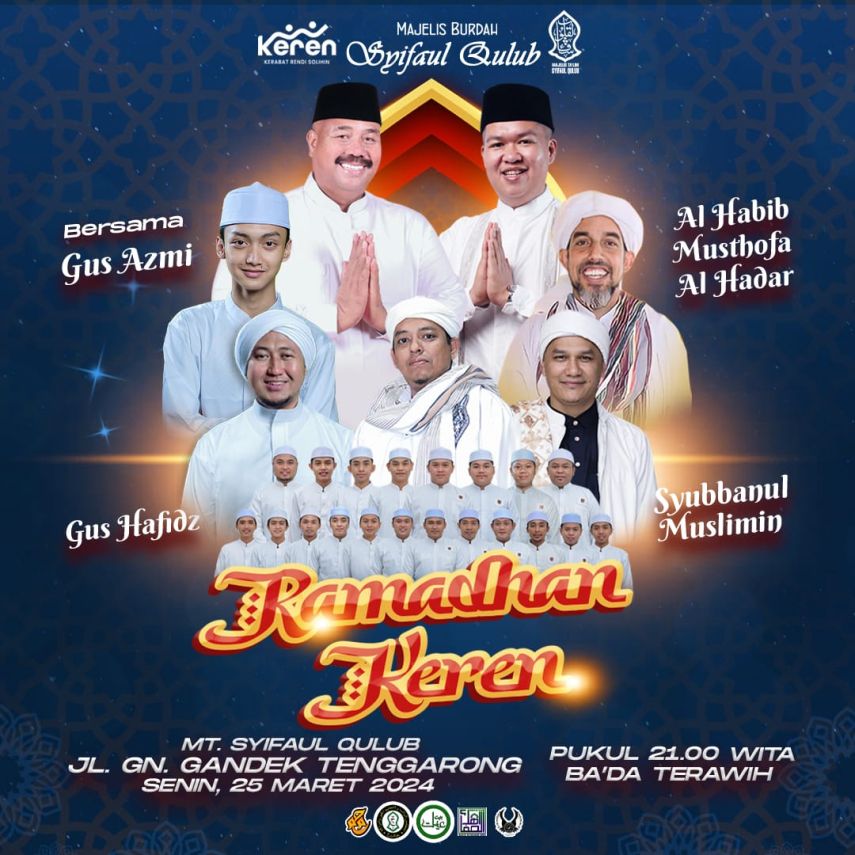 Ramadhan Keren: Pemkab Kukar Gelar Sholawatan bersama Ulama Ternama