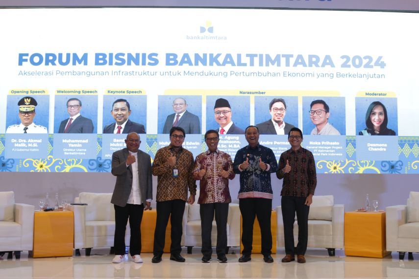 Bankaltimtara Siap Bangun Kaltim dan Kaltara, Gelar Forum Bisnis dengan Tema Akselerasi Pembangunan Infrastruktur