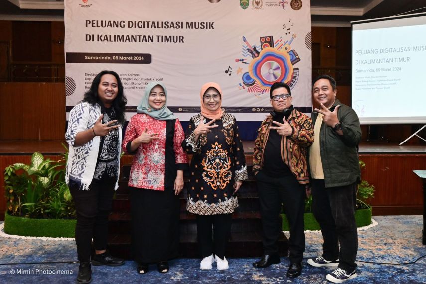 Kemenparekraf-DPR RI Ajak Musisi Kaltim Manfaatkan Peluang Digitalisasi untuk Industri Musik Komersial