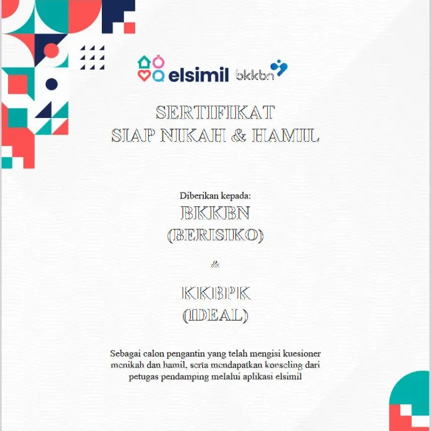 Panduan Lengkap Cara Buat dan Download Sertifikat Elsimil BKKBN