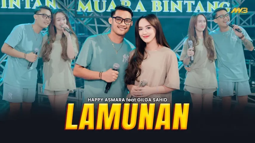 Lirik Lagu Lamunan - Happy Asmara ft. Gilga Sahid Versi Jawa dan Terjemahan Indonesia