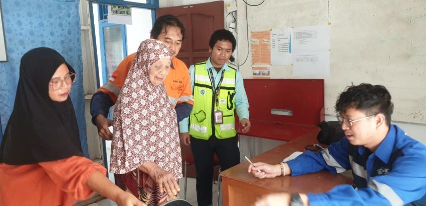 Peduli Kesehatan Masyarakat, PT Indexim Coalindo Kembali Gelar Pemeriksaan Kesehatan Gratis di Kaliorang