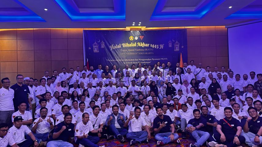 Pererat Tali Silaturahmi, Keluarga Besar IKATA UPN 'Veteran' Yogyakarta Gelar Halalbihalal di Samarinda