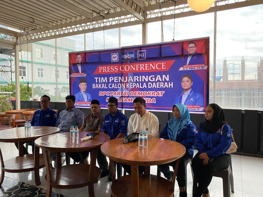 DPC Demokrat Samarinda Bentuk Tim Penjaringan Bakal Calon Kepala Daerah, Sebut Cari Enam Kandidat