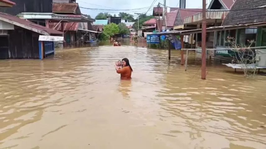 4 Kecamatan di Kutai Barat Dilanda Banjir, Pemkab Tetapkan Status Tanggap Darurat