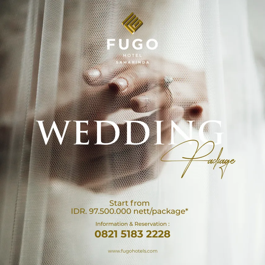 Wujudkan Pernikahan Impian Anda dengan Paket Wedding dari FUGO Hotel Samarinda!