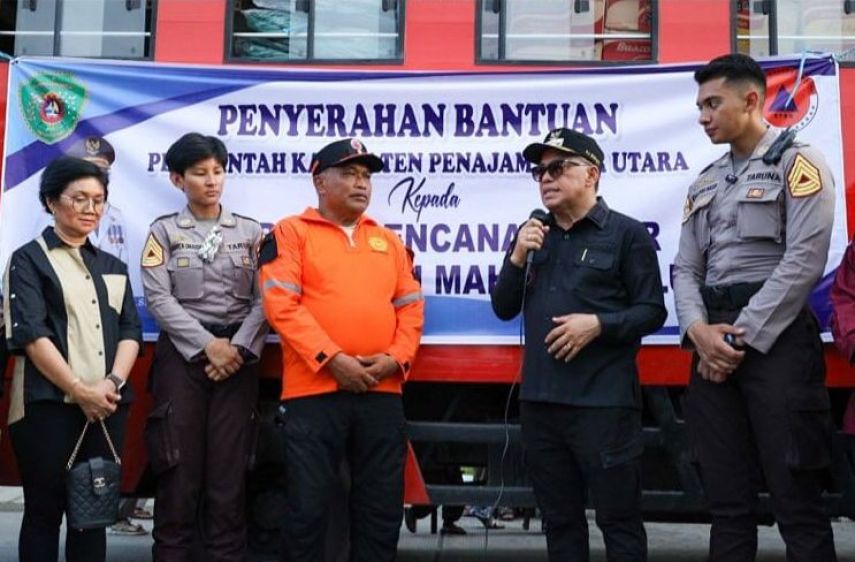 Pemda PPU Kirim Bantuan untuk Korban Banjir di Mahakam Ulu