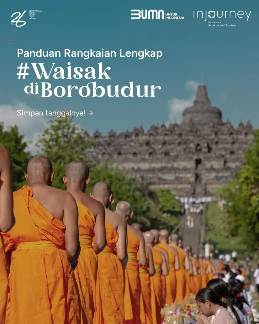 Sambut Hari Raya Waisak, Berikut Rundown Lengkap Festival Lampion Borobudur 2024
