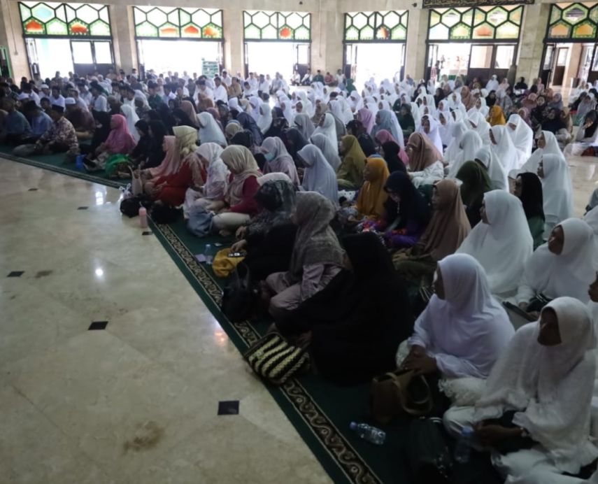 546 Calon Haji di Kukar Jalani Bimbingan Manasik di Masjid Agung SAMS