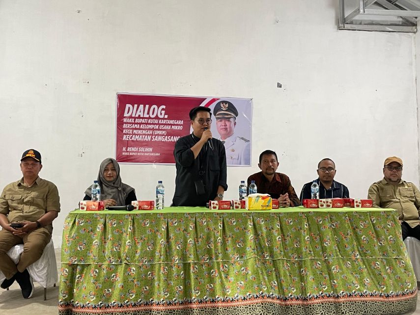 Dialog dengan Pelaku UMKM di Sanga-Sanga, Rendi Solihin Janji Bantuan Modal dan Peralatan Segera Disalurkan