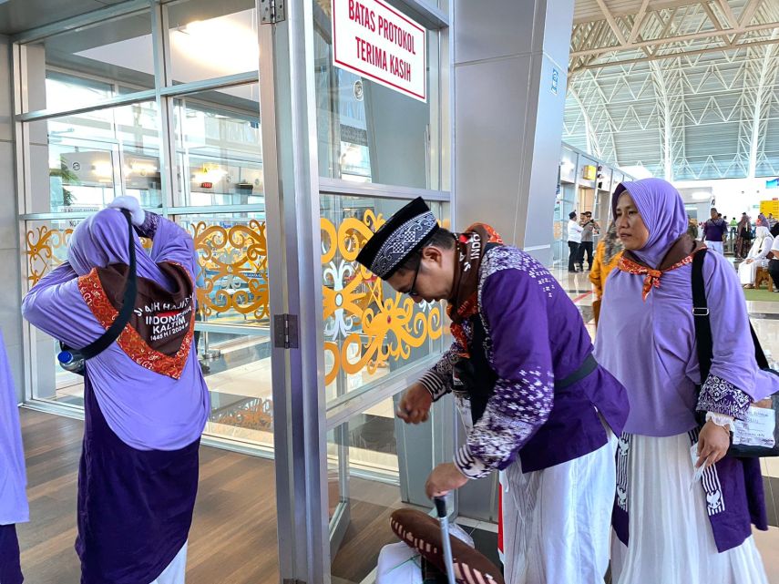 162 Calon Haji Asal Berau Menuju Embarkasi Balikpapan, Pemkab Siapkan Pesawat Carter