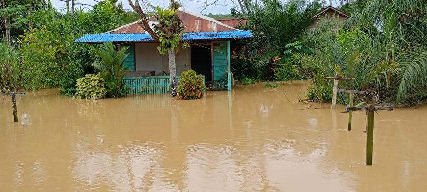Puluhan Rumah di Lingkar IKN Terendam Banjir, Bendungan Intake Diduga Memperparah Luapan Air