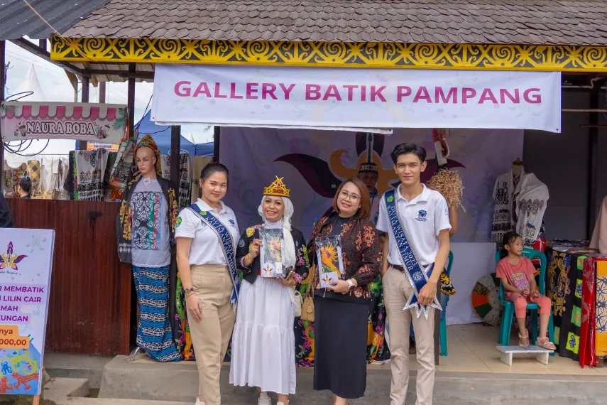 Resmi Rilis, Produk Batik Pampang Jadi Potensi Ekonomi Kreatif Wastra di Samarinda