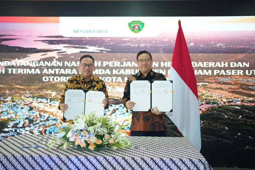 Pemkab PPU Serahkan Aset Lahan 46 Hektare ke OIKN untuk Percepatan Pembangunan Ibu Kota Nusantara
