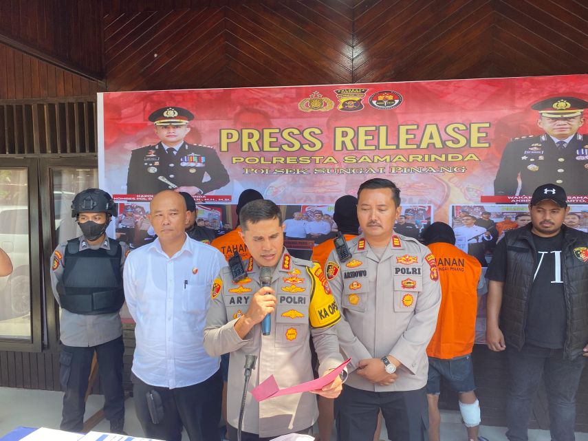 Polisi Bongkar Jaringan Curanmor di Samarinda, 13 Kendaraan Dijual ke Daerah Kutim dan Raup Keuntungan Puluhan Juta