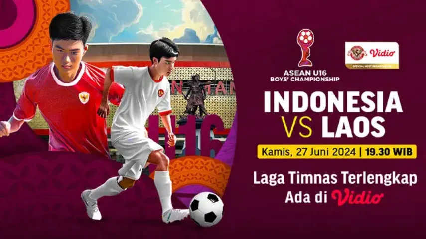 Siap Tanding! Susunan Pemain dan Link Nonton Timnas Indonesia U16 vs Laos di Piala AFF 2024