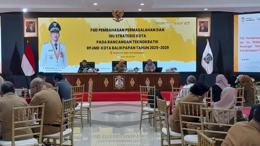 Pemkot Balikpapan Gelar FGD, Bahas RPJMD 2025-2029