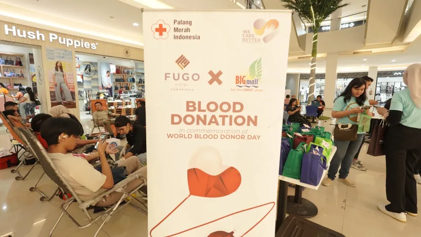 Rutin Donor Baik untuk Kesehatan, FUGO Hotel Samarinda & BIG Mall Samarinda Gelar Donoh Darah Setiap Bulan