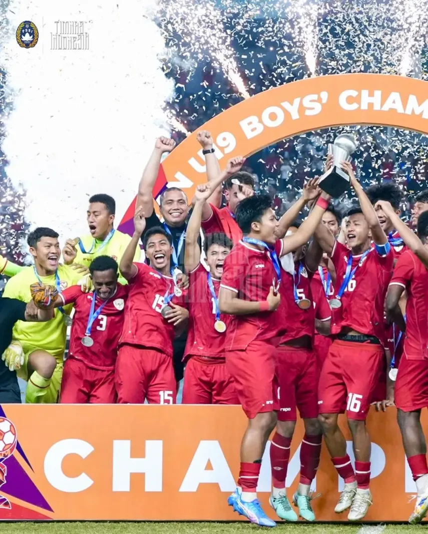 Indonesia Sabet Gelar Juara Piala AFF U-19 2024 Usai Taklukkan Thailand 1-0