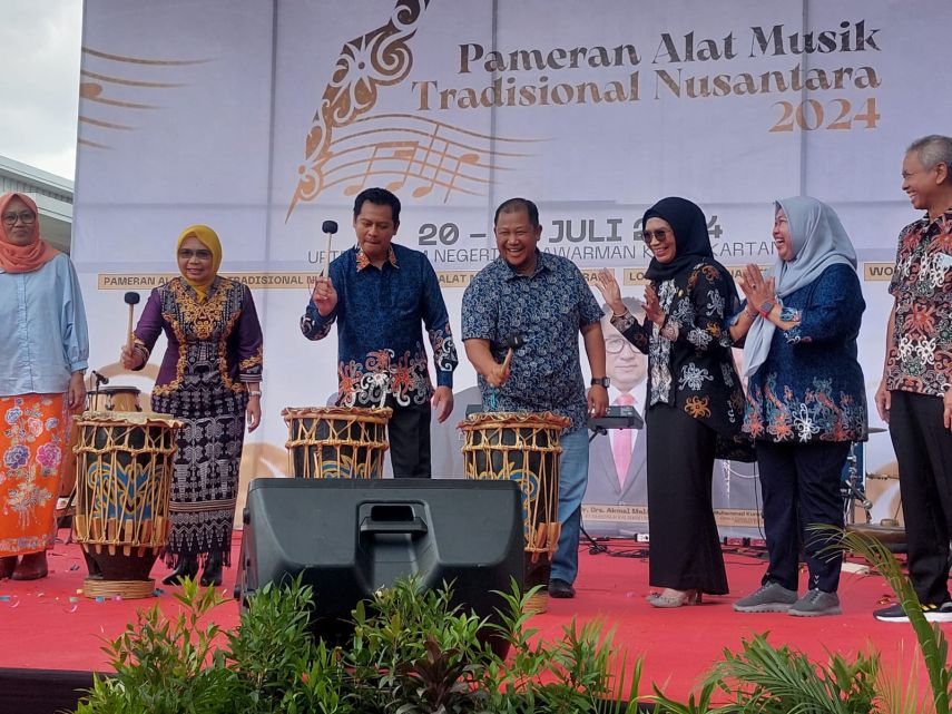 Pameran Alat Musik Tradisional Nusantara Digelar di Museum Mulawarman Kukar Selama 6 Hari 