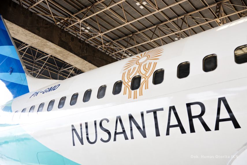 Dukungan Peringatan HUT Ke-79 RI di IKN, Garuda Indonesia Tambah Penerbangan ke Balikpapan