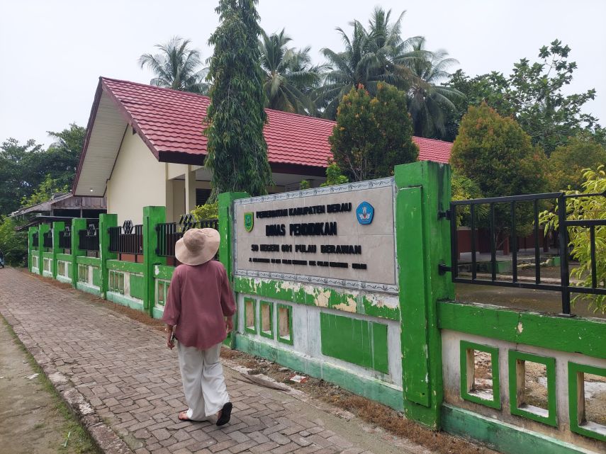 Sengketa Lahan SDN 001 Pulau Derawan, Ahli Waris Tuntut Ganti Rugi, Ancam Segel Sekolah