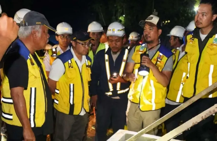 Air Siap Minum Mengalir di IKN! Menteri PUPR Pantau Langsung Proses Pengaliran