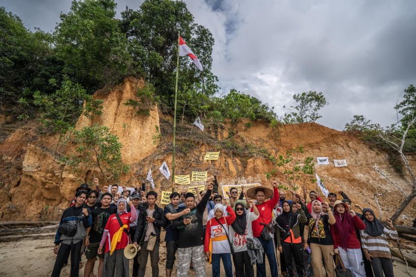 Warga Penajam Paser Utara Kritik Proyek Ibu Kota Nusantara dalam Peringatan Hari Kemerdekaan