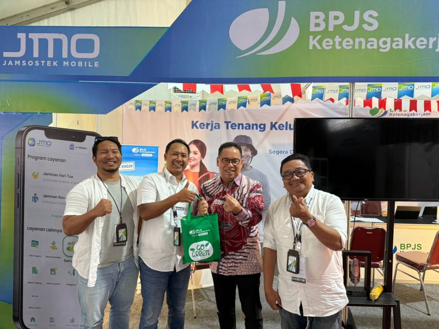 BPJS Ketenagakerjaan Kantor Wilayah Kalimantan Berpartisipasi di Expo IKN 2024