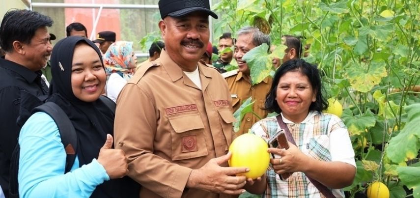 Edi Damansyah Ajak Generasi Milenial Kukar Berkiprah di Sektor Pertanian Hortikultura 