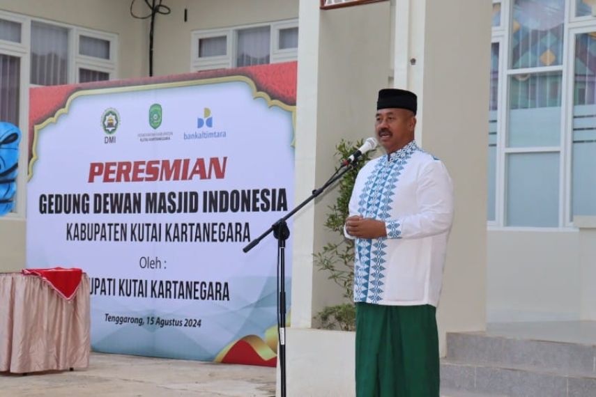 Punya Gedung Sekretariat Sendiri, Bupati Kukar Harap DMI Tingkatkan Kinerja