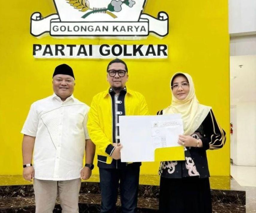 Golkar Merapat ke Sri-Gamalis, Beri Dukungan Maju Pilkada Berau 2024