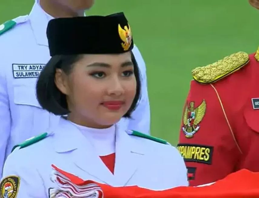 Profil Livenia Evelyn Kurniawan, Pembawa Baki asal Kaltim pada Upacara HUT ke-79 RI di IKN