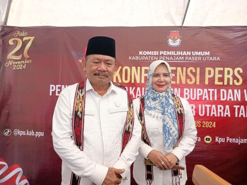 Resmi Mendaftar ke KPU, Andi Harahap dan Dayang Dona Siap Bawa Kembali Masa Kejayaan PPU