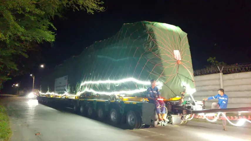 3 Gerbong Kereta Otonom Tanpa Rel Dibawa ke IKN Hari Ini