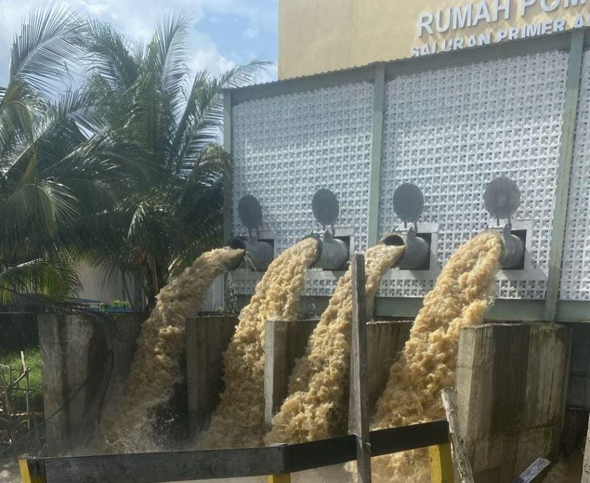 Rumah Pompa Sungai Ampal Jadi Solusi Jangka Pendek Atasi Banjir di Balikpapan