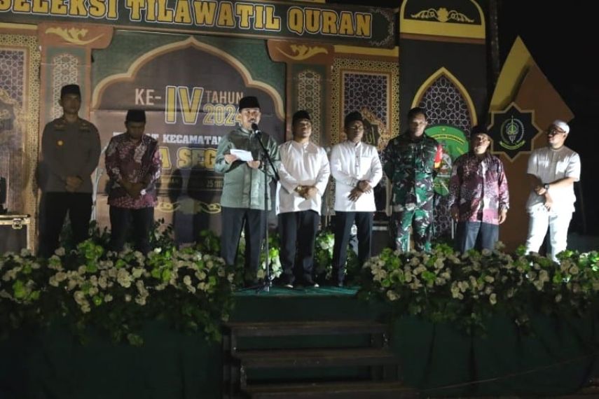 Sekda Kukar Buka MTQ ke-IV Tingkat Kecamatan Sebulu