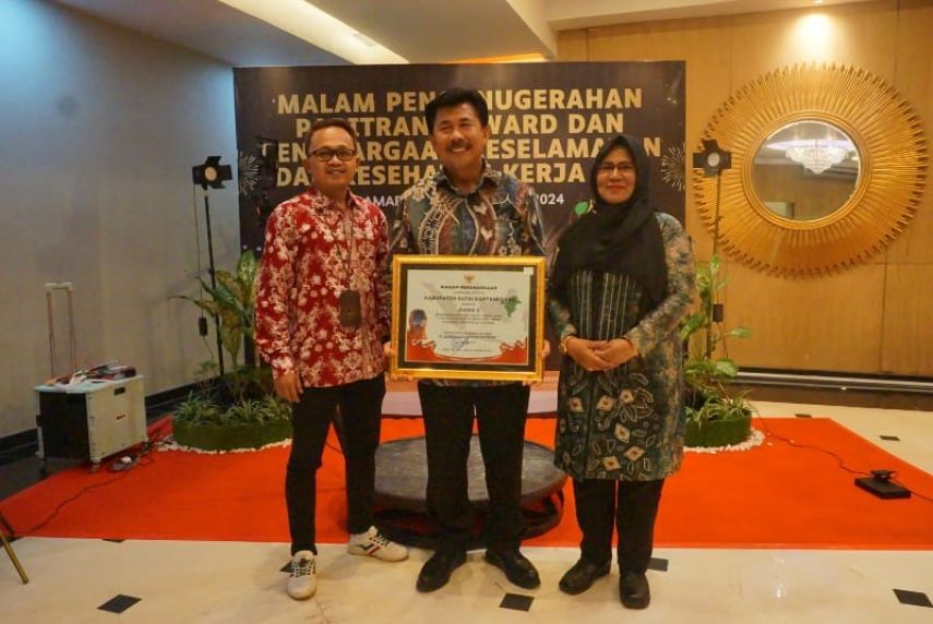 Pemkab Kukar Kembali Raih Penghargaan Paritrana Award 2024