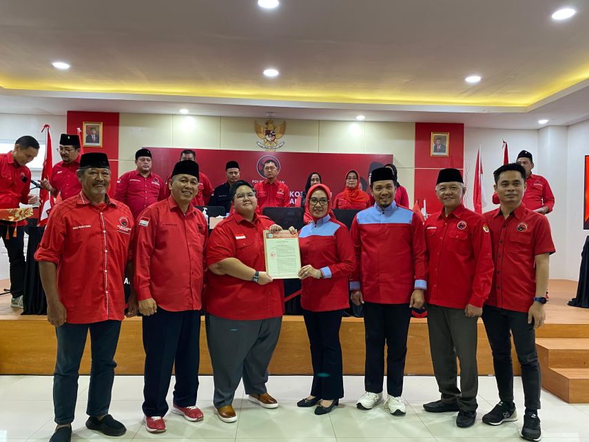 Optimis Kemenangan di Pilkada, PDIP Resmi Usung Bacalon Kepala Daerah untuk Tiga Kabupaten/Kota di Kaltim 