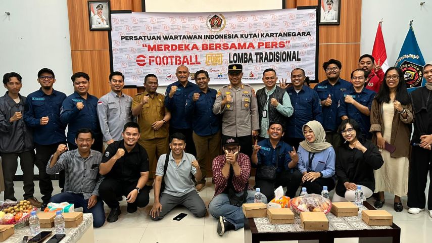 PWI Kukar Gelar Lomba untuk Semarakkan HUT ke-79 RI