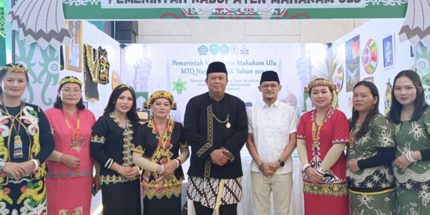 MTQ Nasional ke-30 Resmi Dibuka, Mahulu Ambil Bagian dalam Pawai dan Pameran