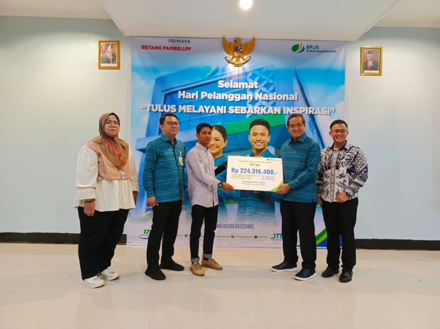 BPJAMSOSTEK Rayakan Harpelnas 2024 dengan Kunjungan ke Primaya Hospital Palangka Raya