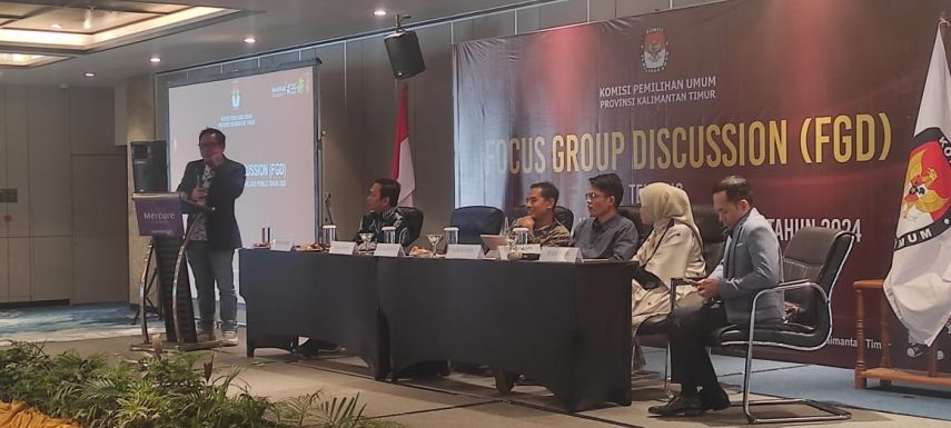 KPU Kaltim Gelar Diskusi Evaluasi Tahapan Pilkada 2024