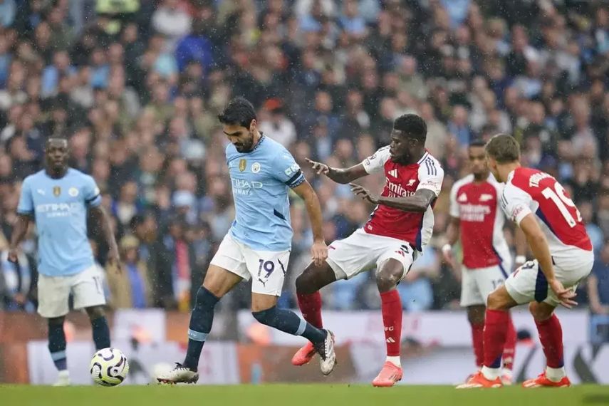 Hasil Liga Inggris: Man City dan Arsenal Imbang 2-2, The Citizens Kembali Puncaki Klasemen