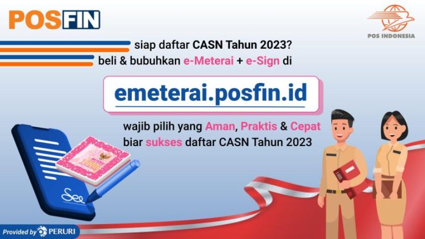 Panduan Lengkap Cara Membeli E-Meterai Melalui Posfin dan Pospay Saat Situs Peruri Error