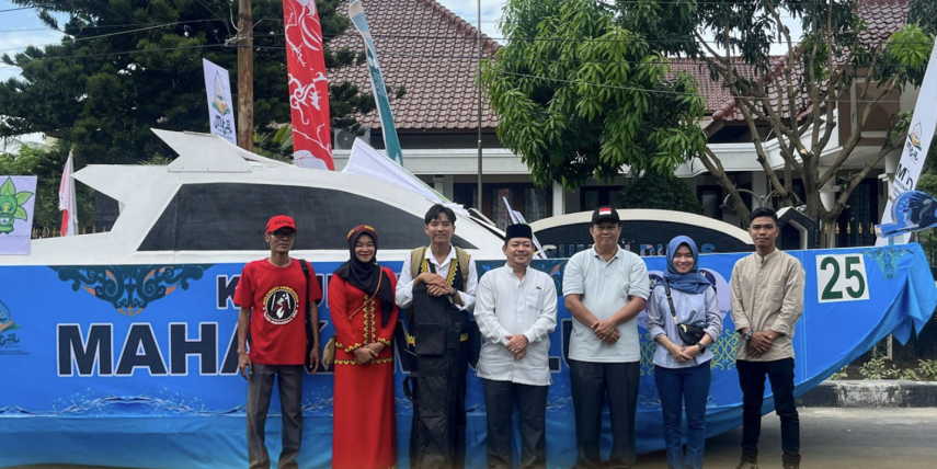 Mahakam Ulu Meriahkan Pawai Ta’aruf MTQ Nasional ke-30 di Samarinda