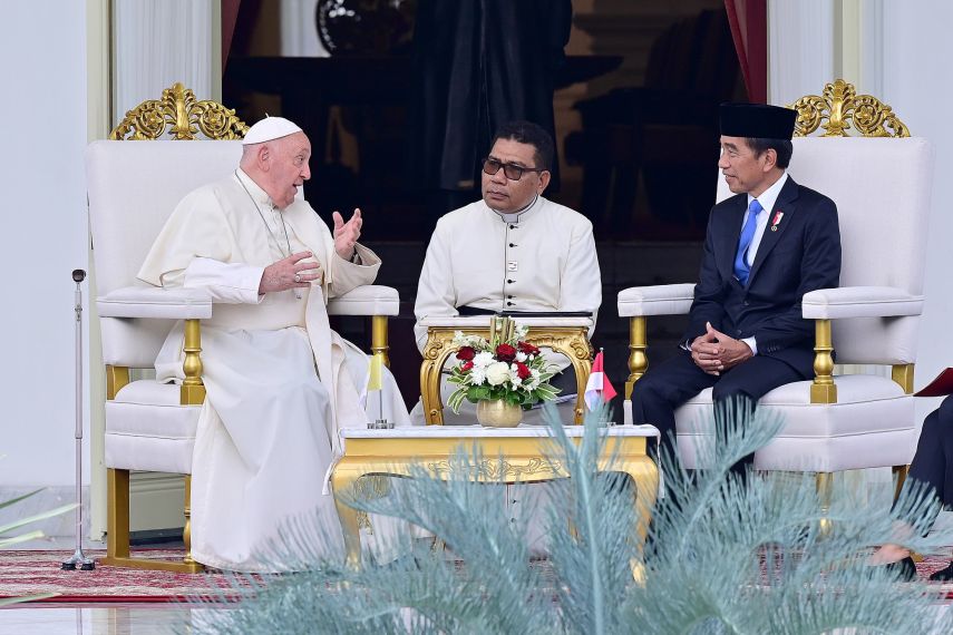 Paus Fransiskus: Harta Terbesar Indonesia Bukan Tambang Emas, Tapi Bhinneka Tunggal Ika